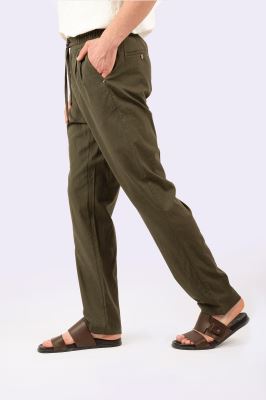 شلوار پارچه ای لینن