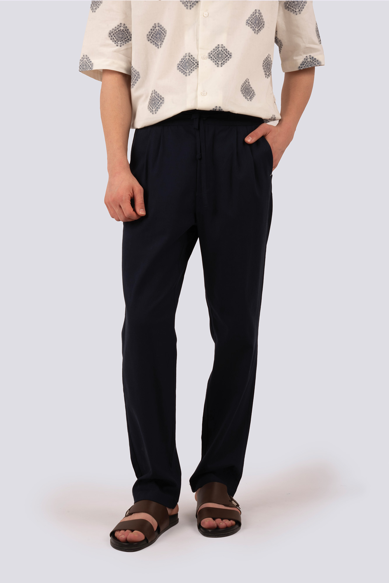 شلوار پارچه ای لینن