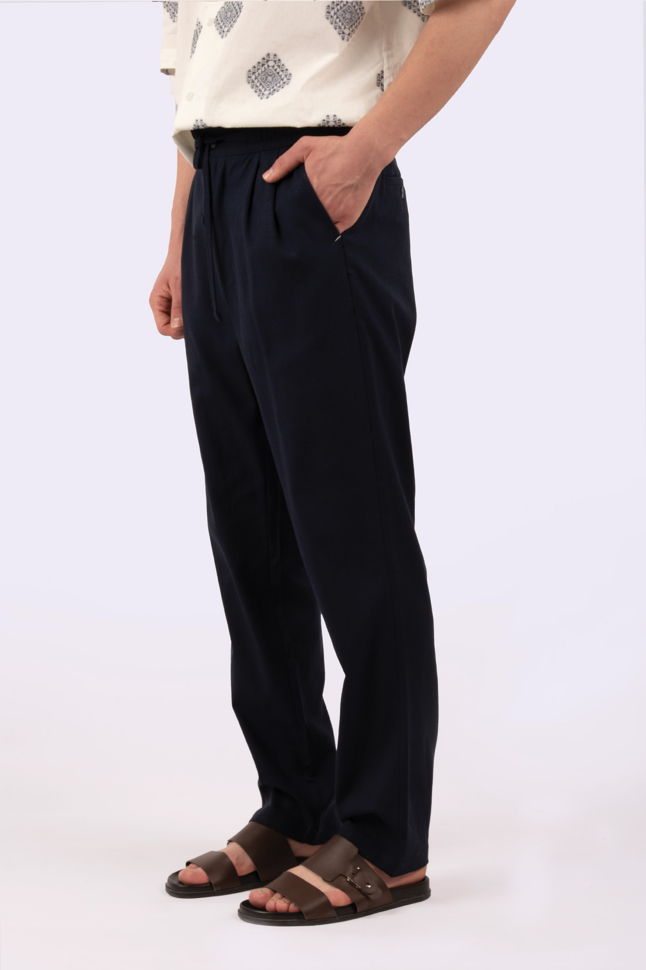 شلوار پارچه ای لینن