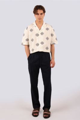 شلوار پارچه ای لینن