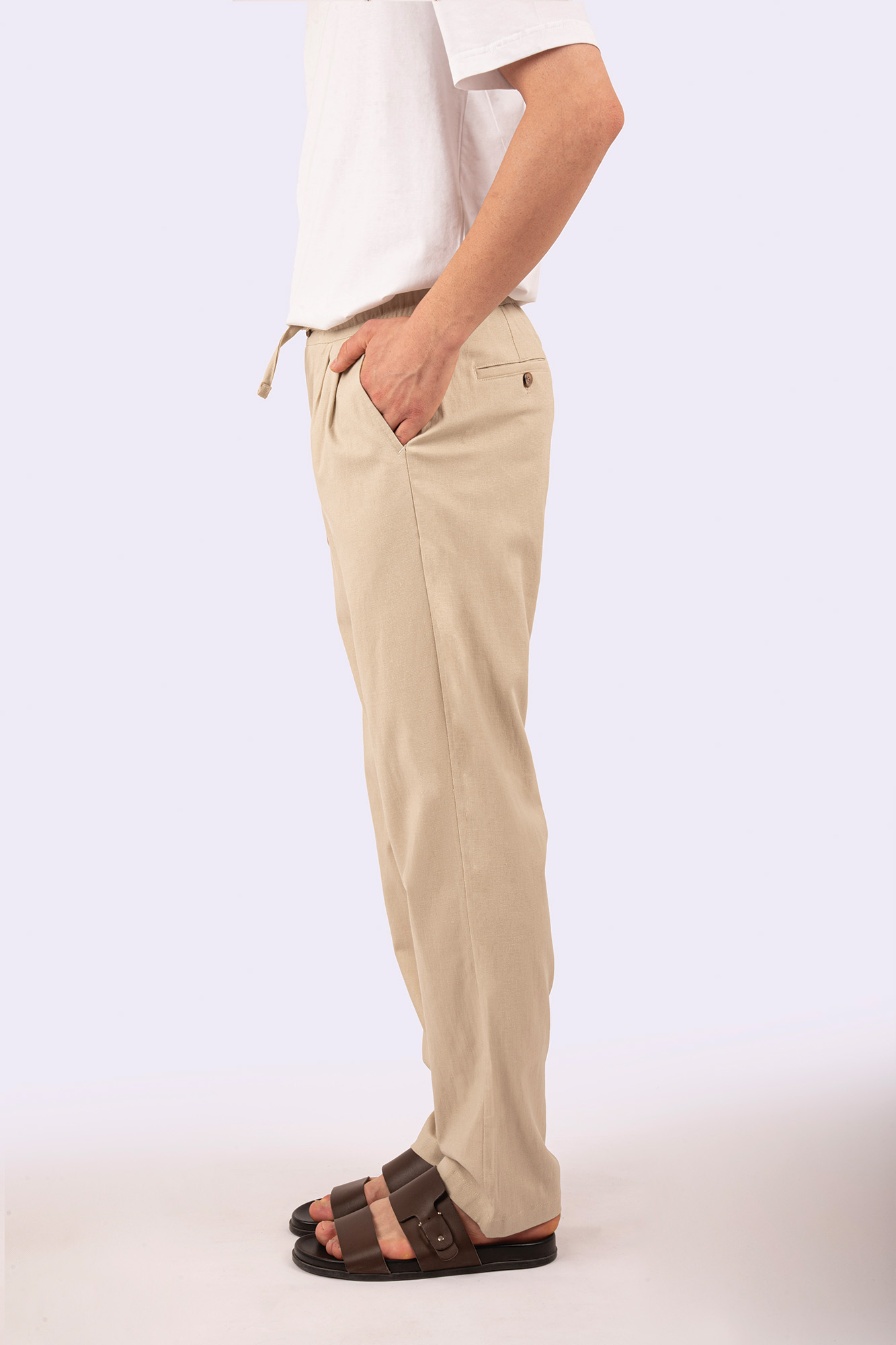 شلوار پارچه ای لینن