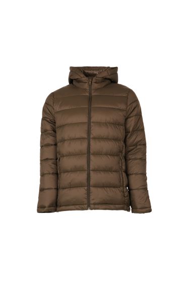 کاپشن کوتاه کلاهدار