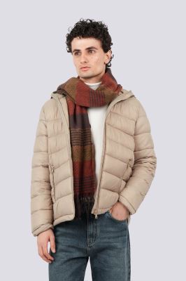 کاپشن کوتاه کلاهدار