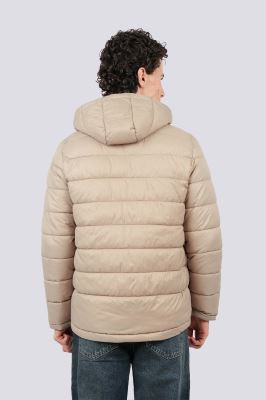 کاپشن کوتاه کلاهدار