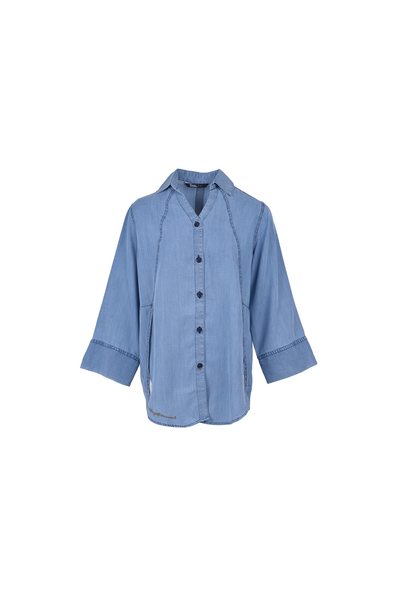 مانتو جین گلدوزی