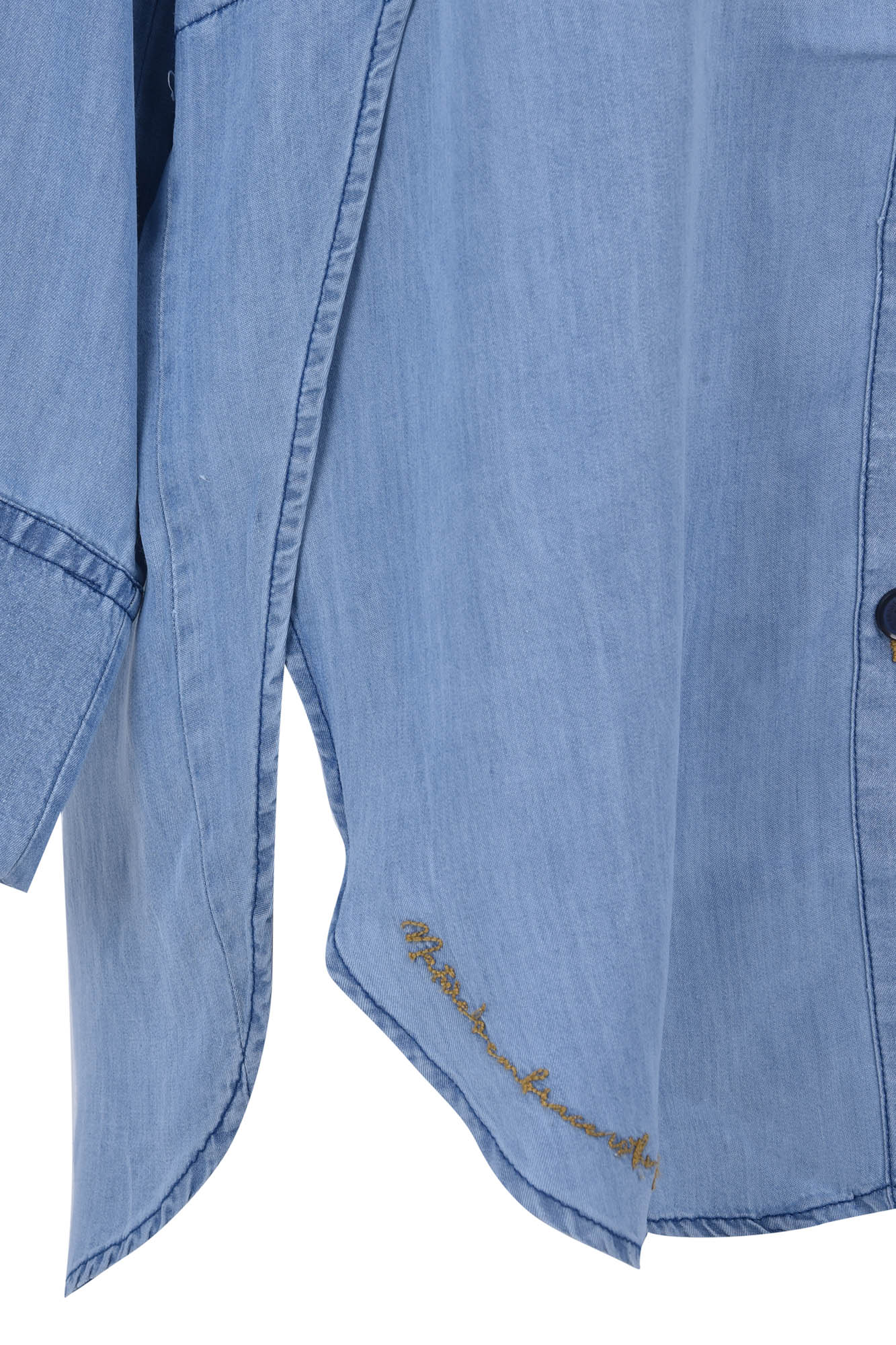 مانتو جین گلدوزی