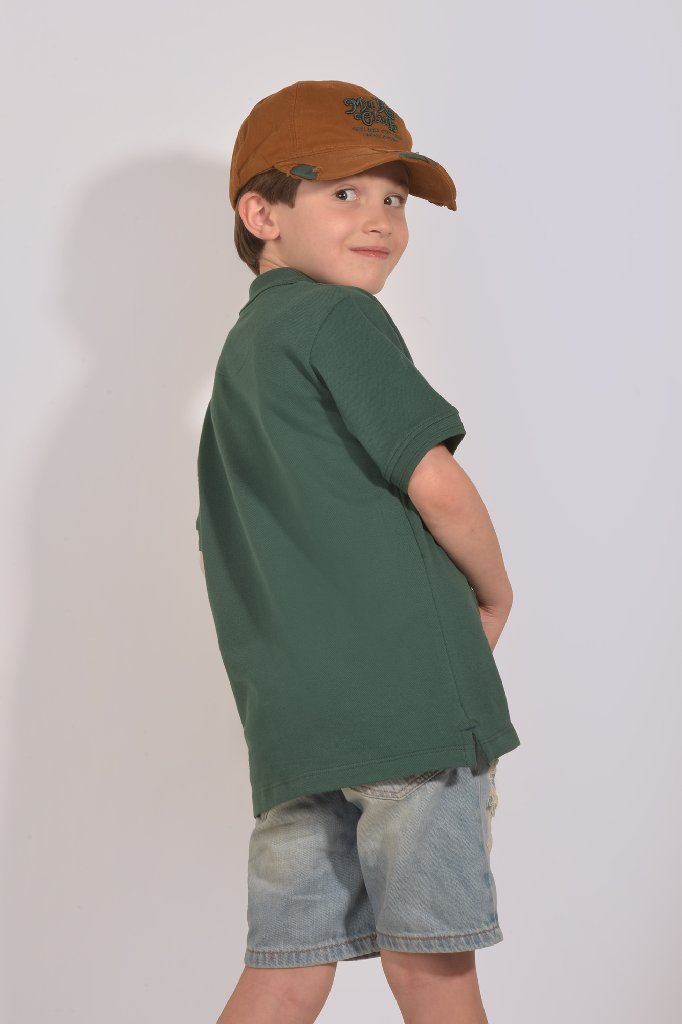 پولوشرت آستین کوتاه گلدوزی