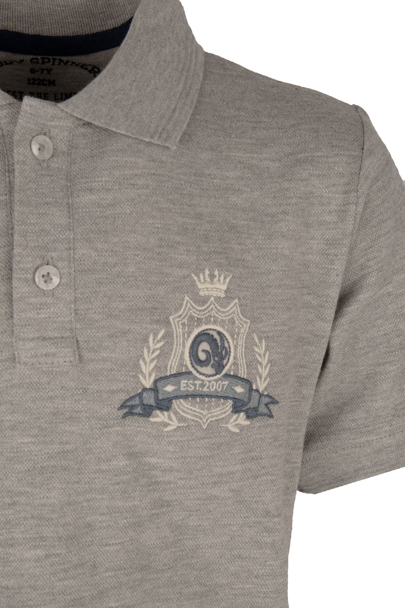 پولوشرت آستین کوتاه گلدوزی