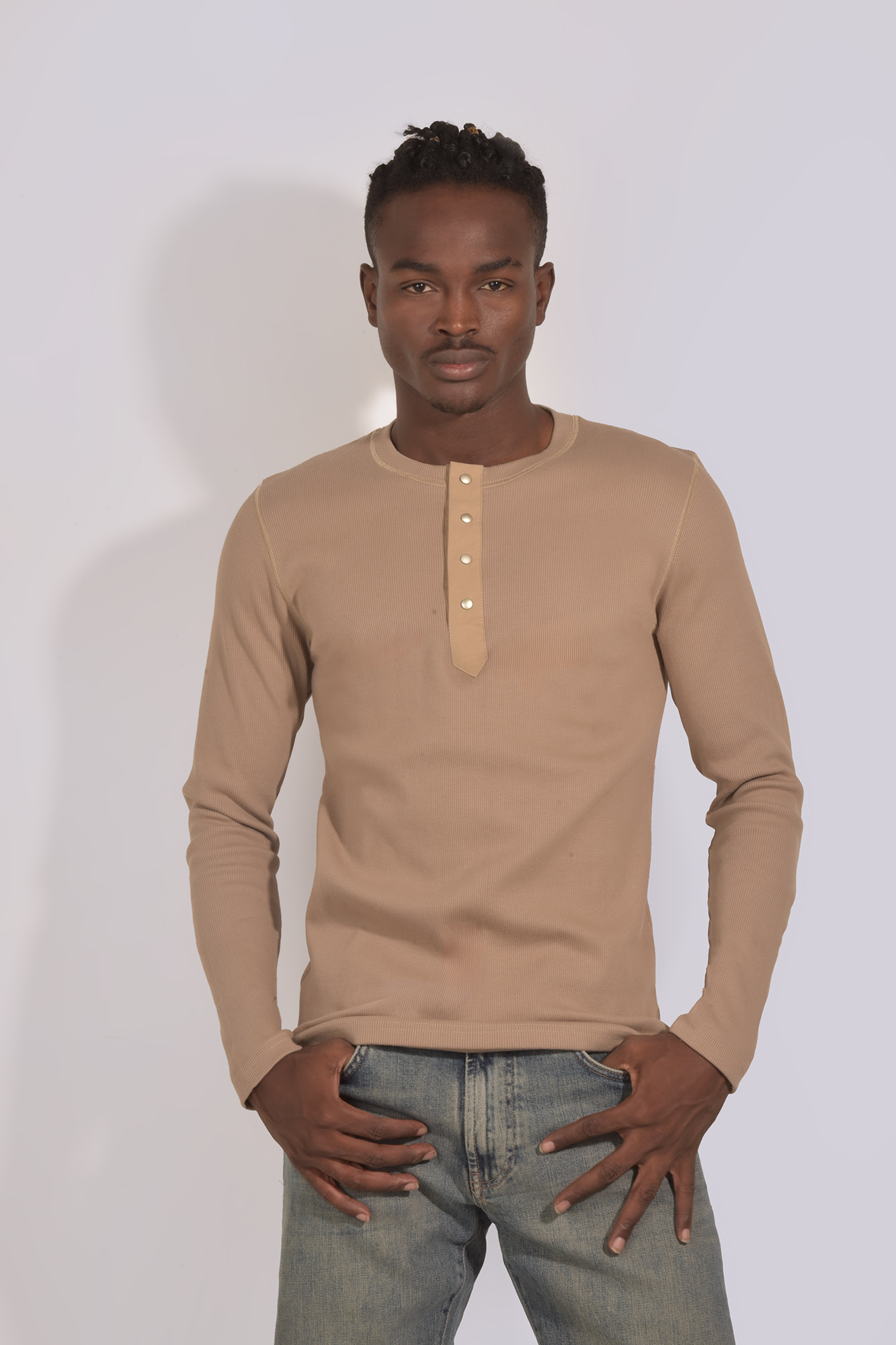 تیشرت آستین بلند ساده