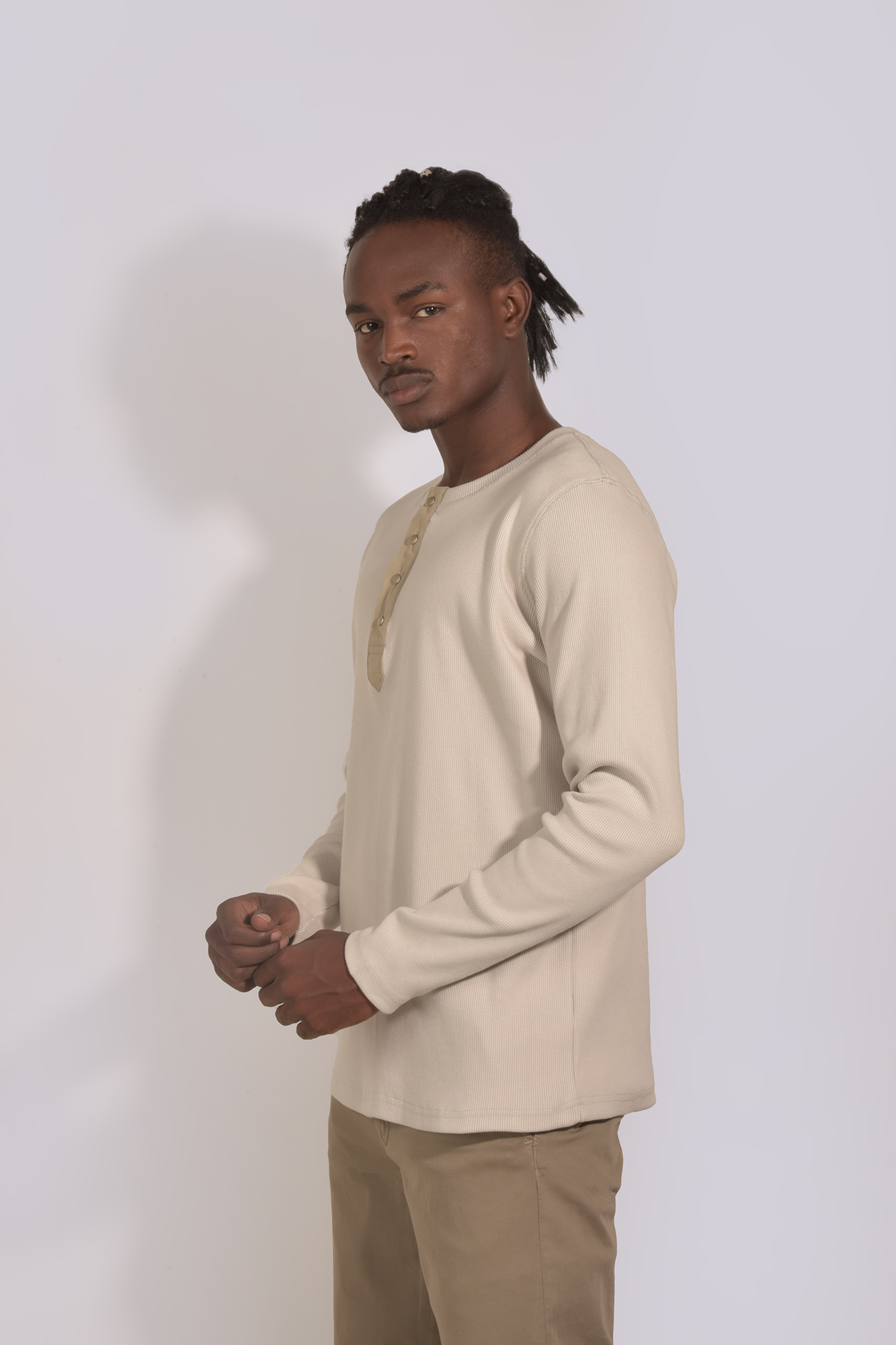 تیشرت آستین بلند ساده