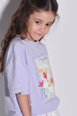 تیشرت آستین کوتاه چاپی