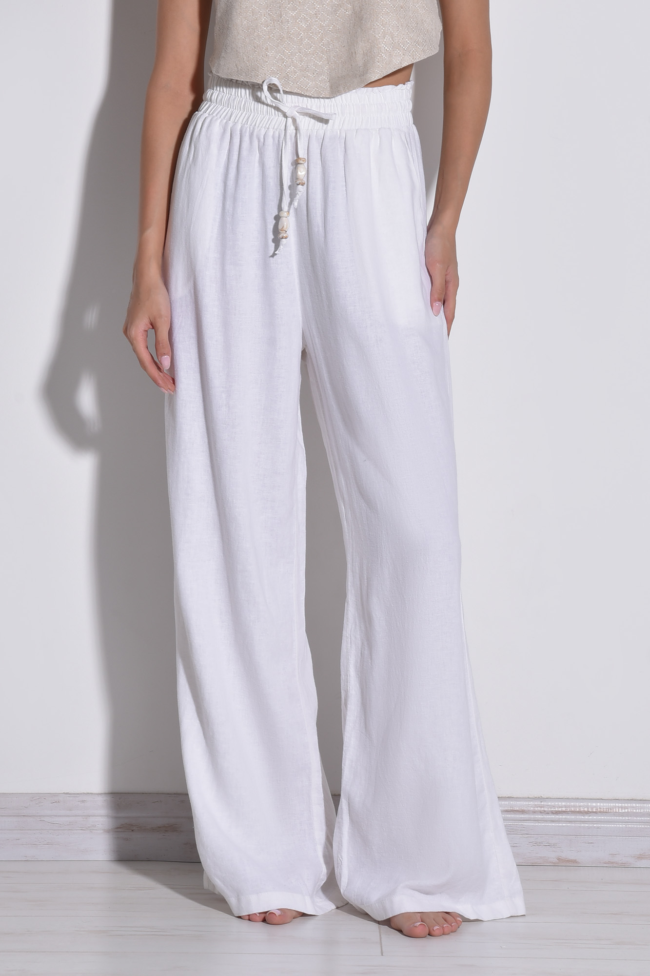 شلوار پارچه ای لینن