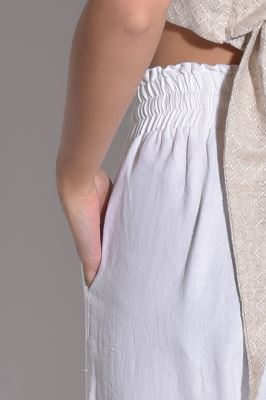 شلوار پارچه ای لینن