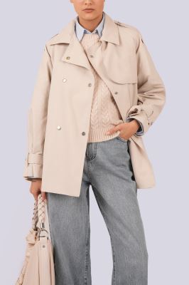 ترنچ کت ساده