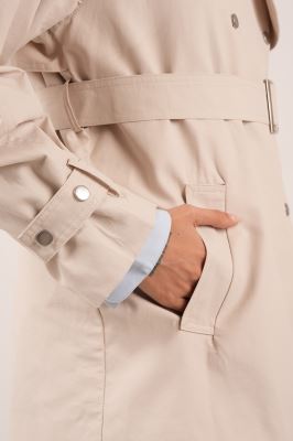 ترنچ کت ساده