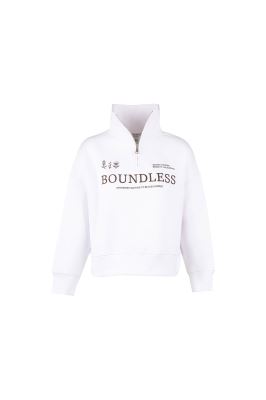 سوئیشرت نیم زیپ گلدوزی