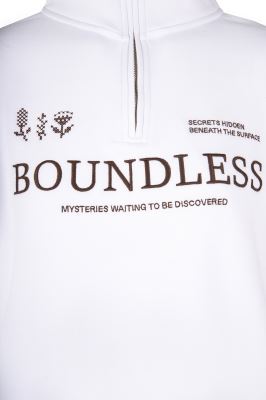 سوئیشرت نیم زیپ گلدوزی