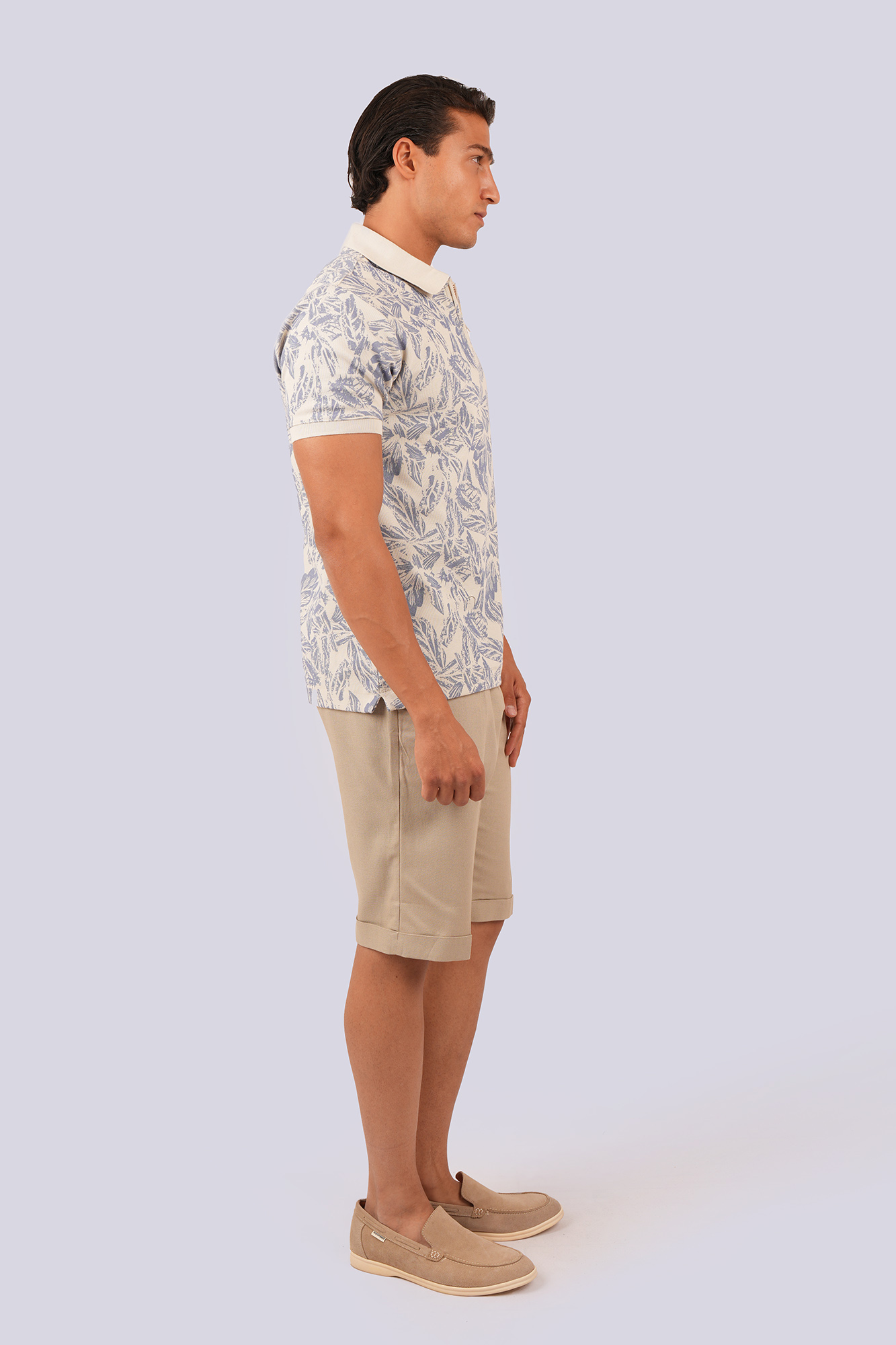 پولوشرت آستین کوتاه طرحدار