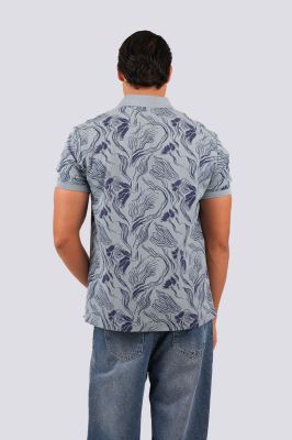 پولوشرت آستین کوتاه طرحدار