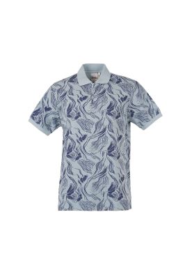 پولوشرت آستین کوتاه طرحدار