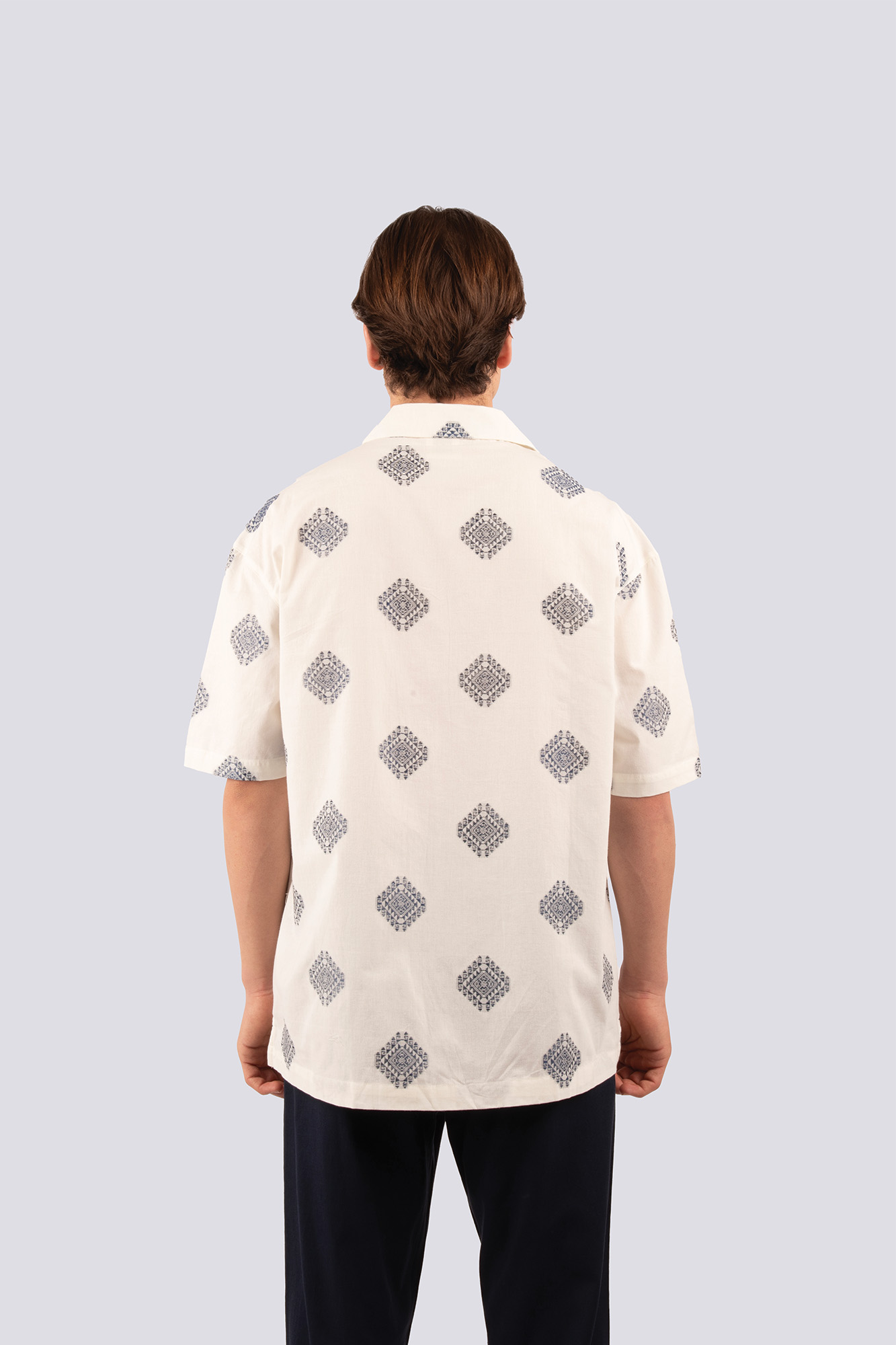 پیراهن آستین کوتاه لینن