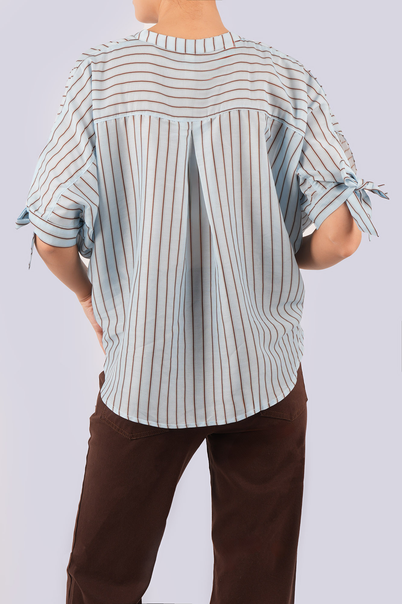 بلوز آستین کوتاه ساده