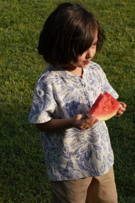 تیشرت آستین کوتاه طرحدار