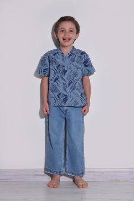 تیشرت آستین کوتاه طرحدار