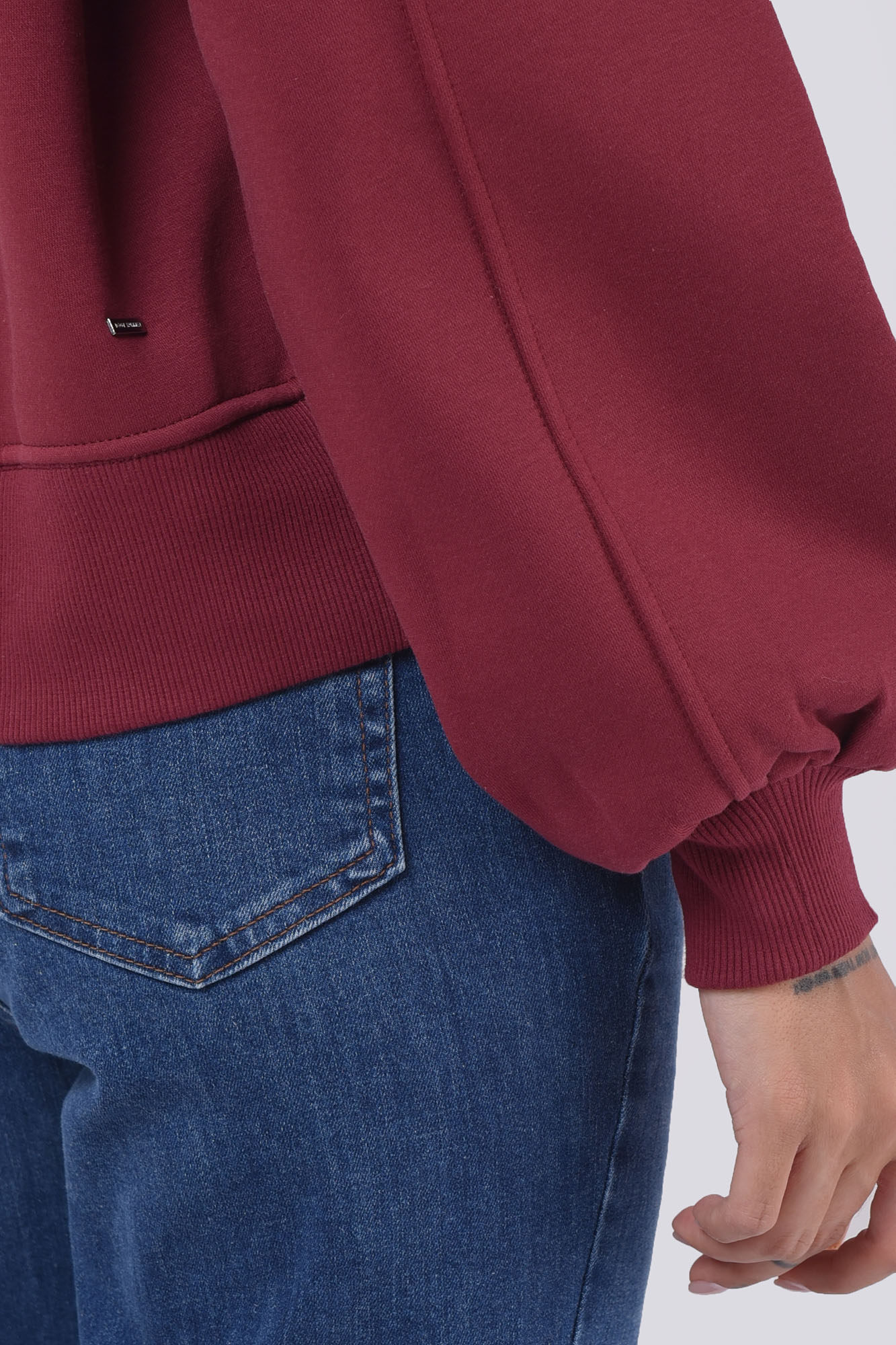 سوئیشرت یقه گرد ساده