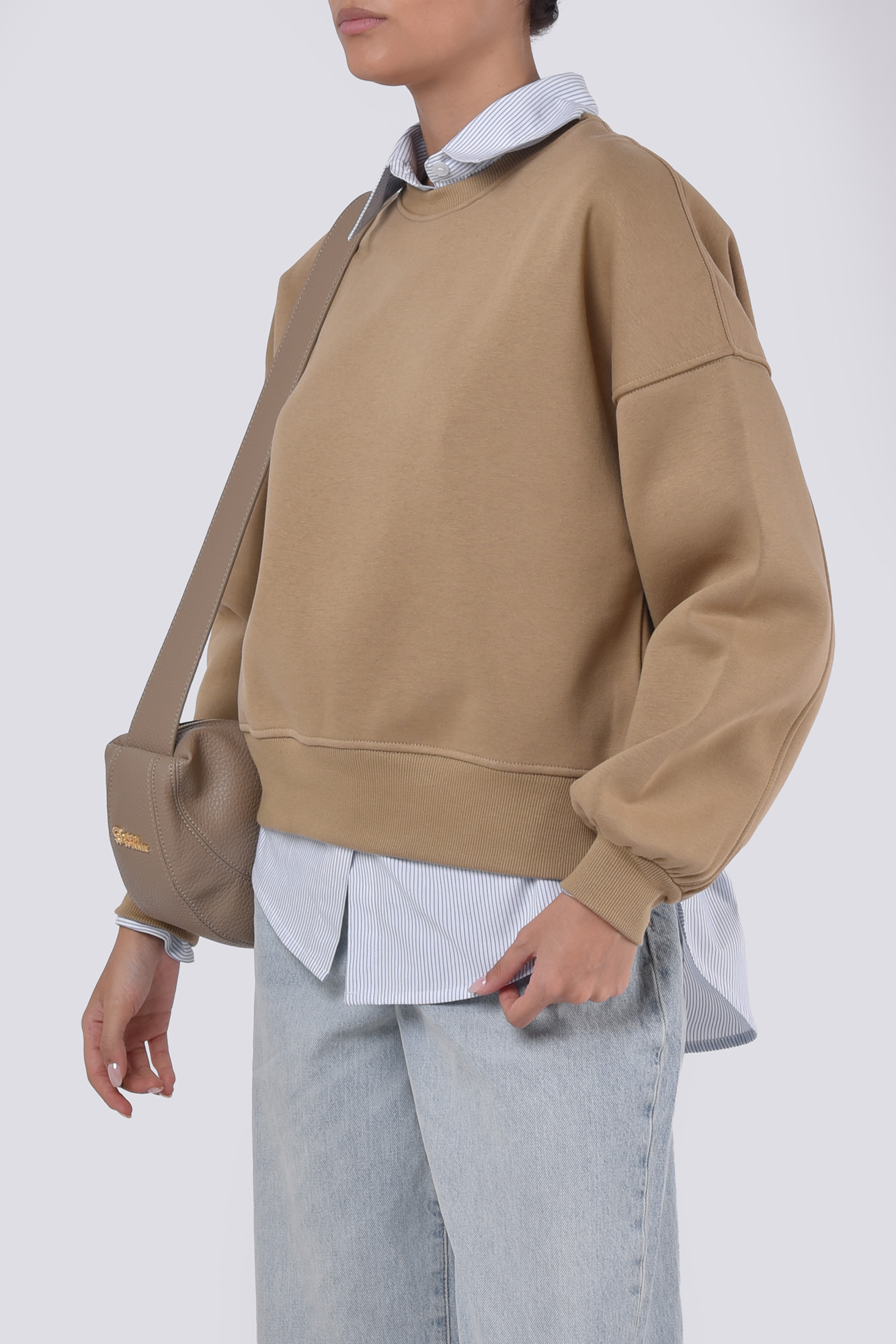 سوئیشرت یقه گرد ساده