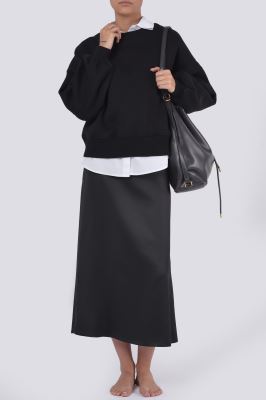 سوئیشرت یقه گرد ساده