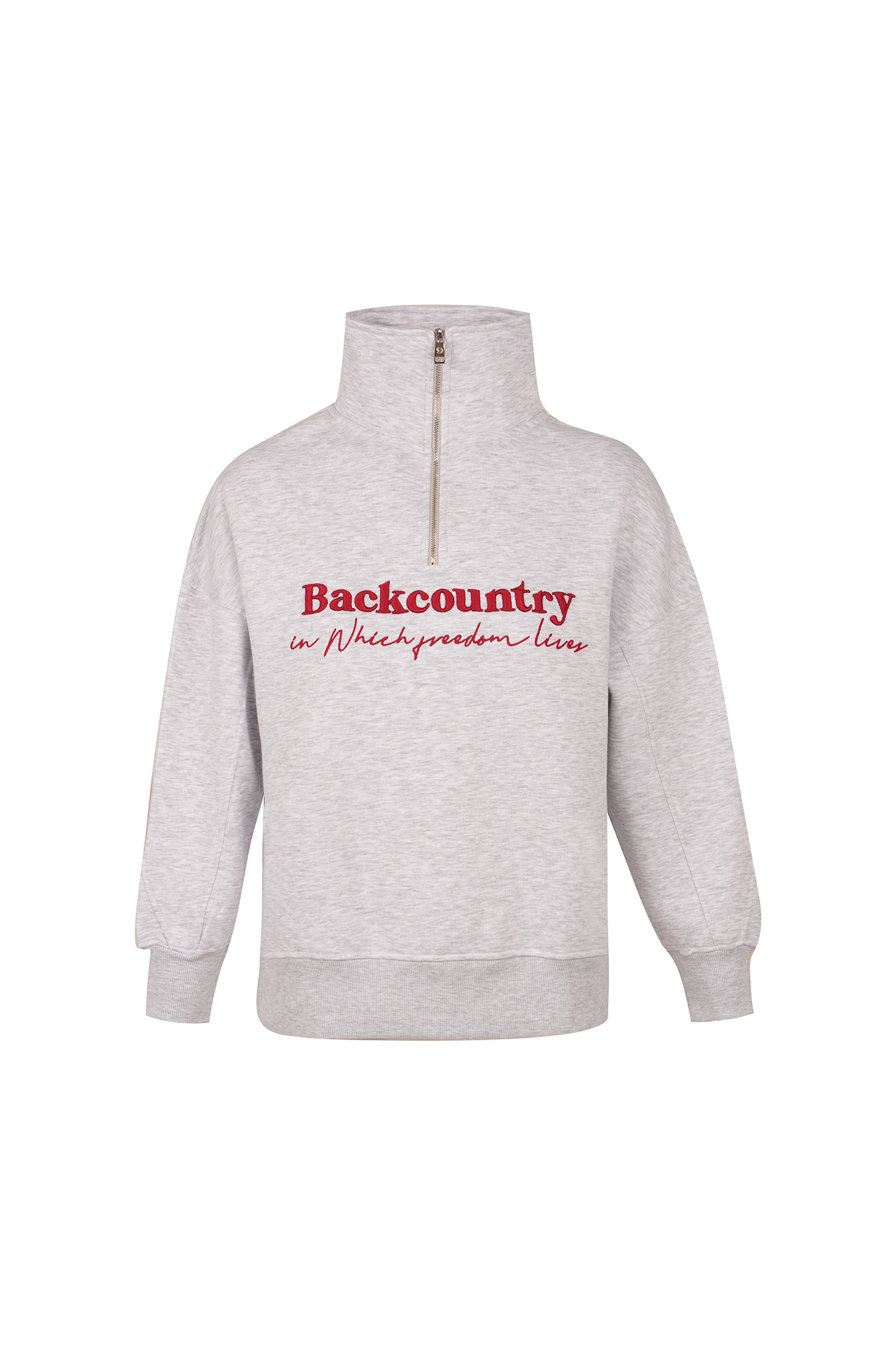 سوئیشرت نیم زیپ گلدوزی