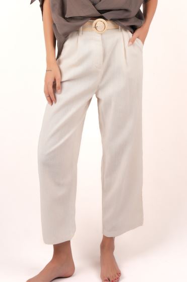 شلوار پارچه ای لینن