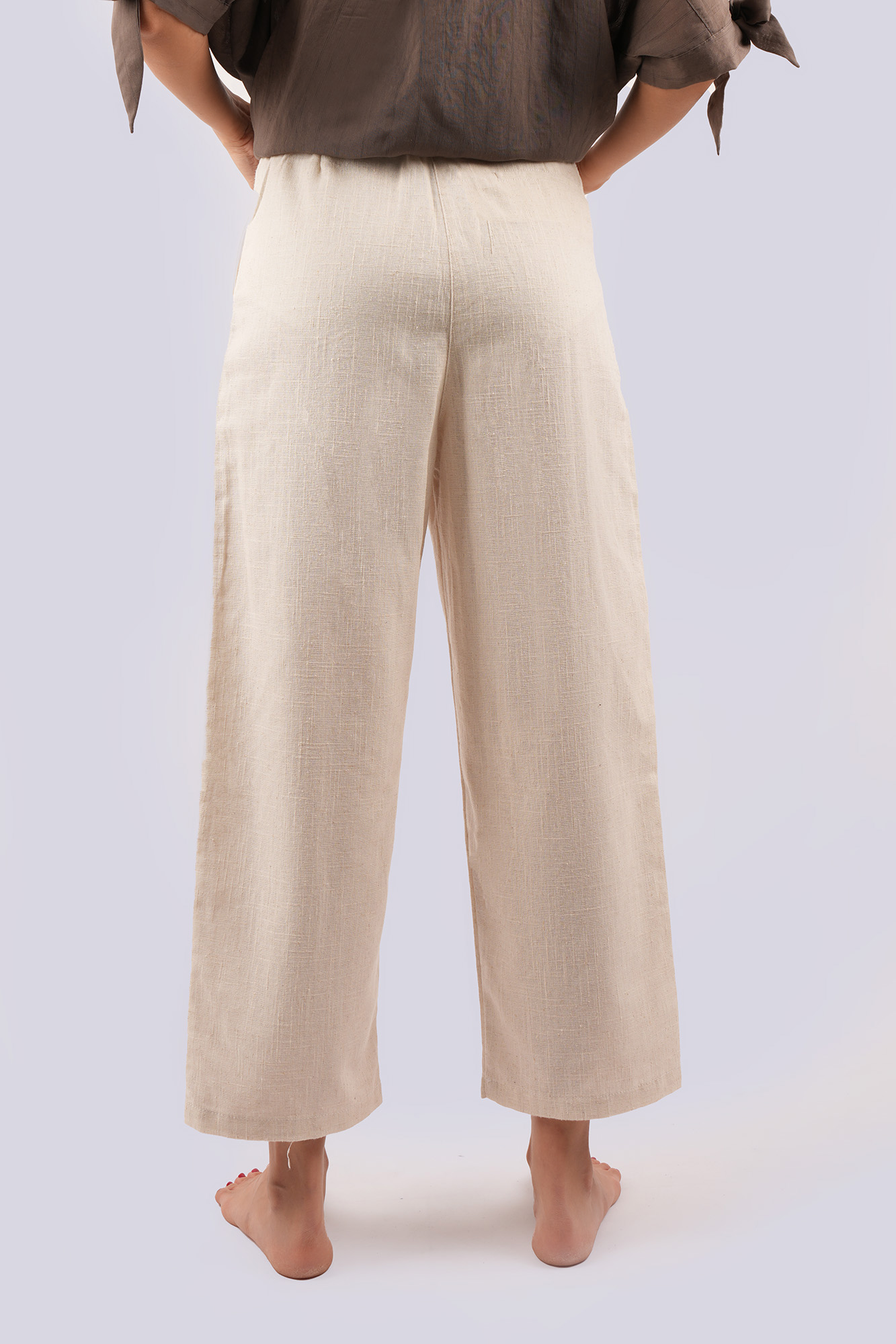 شلوار پارچه ای لینن