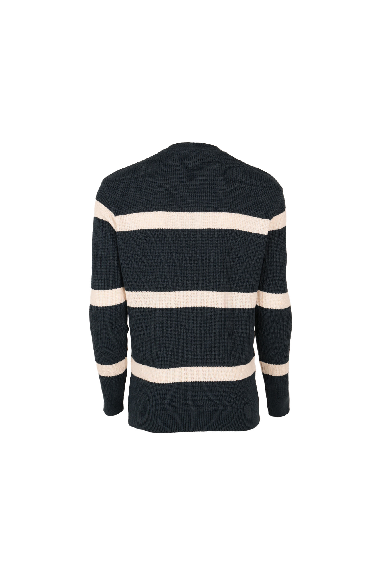 بافت یقه گرد راه راه