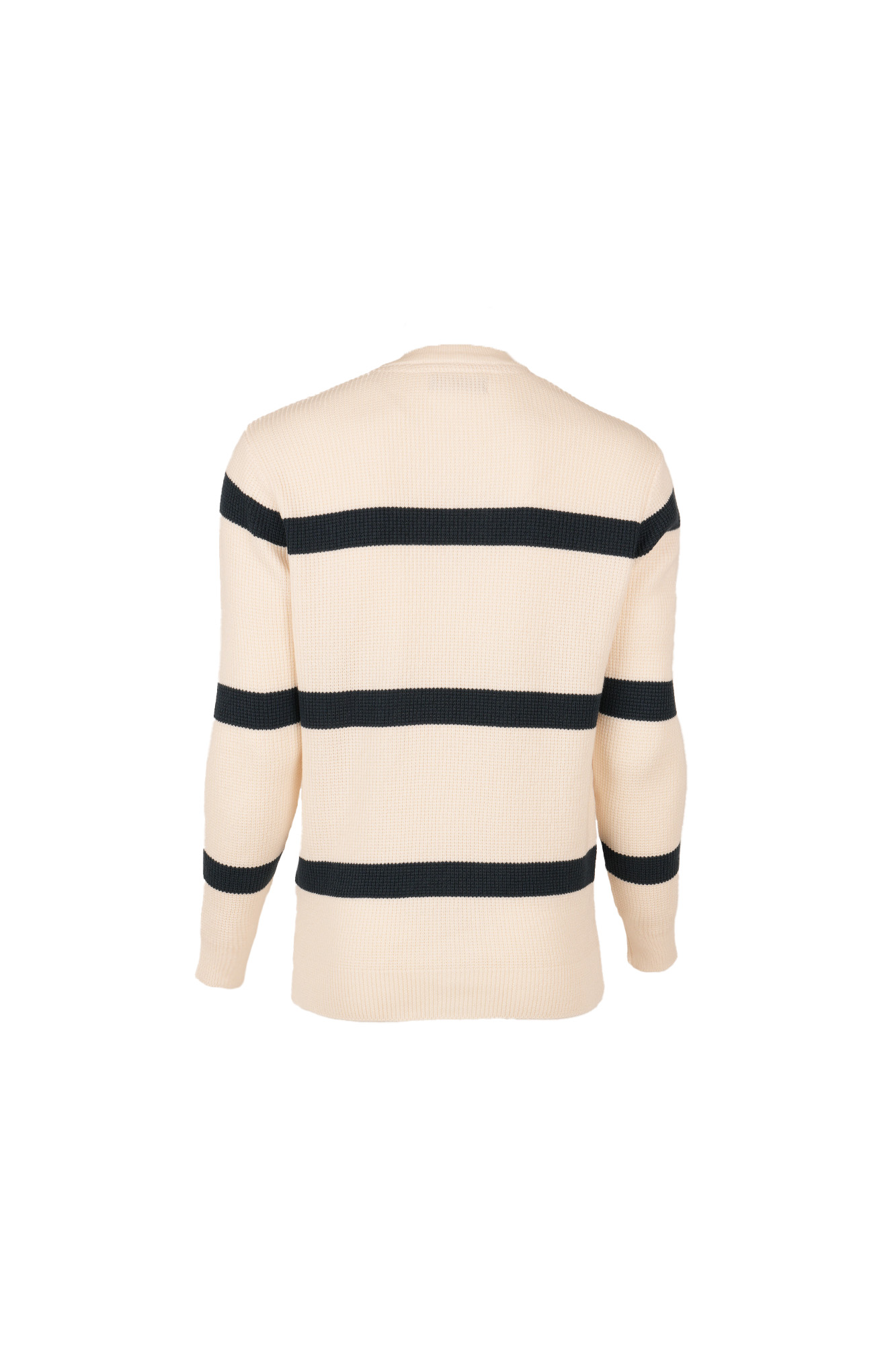 بافت یقه گرد راه راه