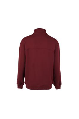 سوئیشرت نیم زیپ چاپ و گلدوزی