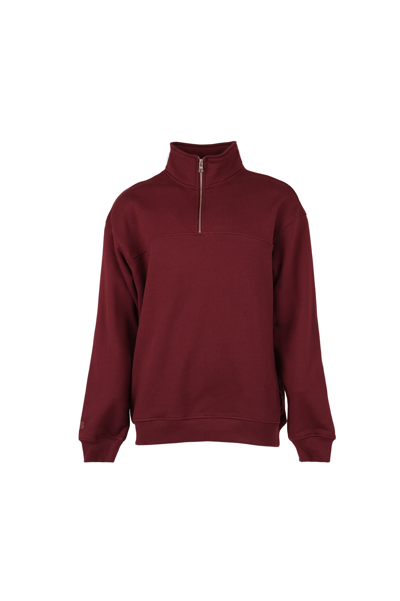 سوئیشرت نیم زیپ چاپ و گلدوزی