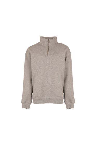 سوئیشرت نیم زیپ چاپ و گلدوزی