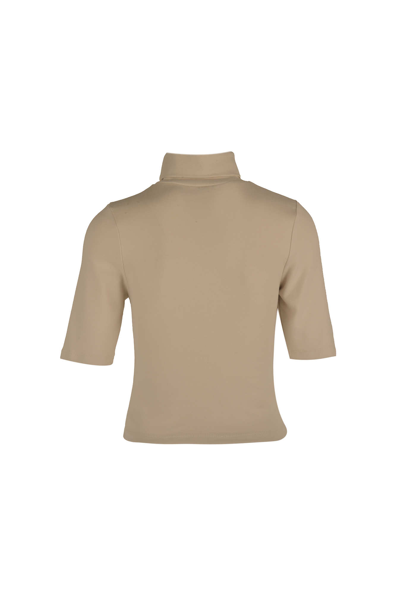 تیشرت آستین کوتاه یقه اسکی گلدوزی