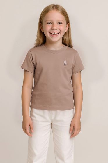 تیشرت آستین کوتاه گلدوزی