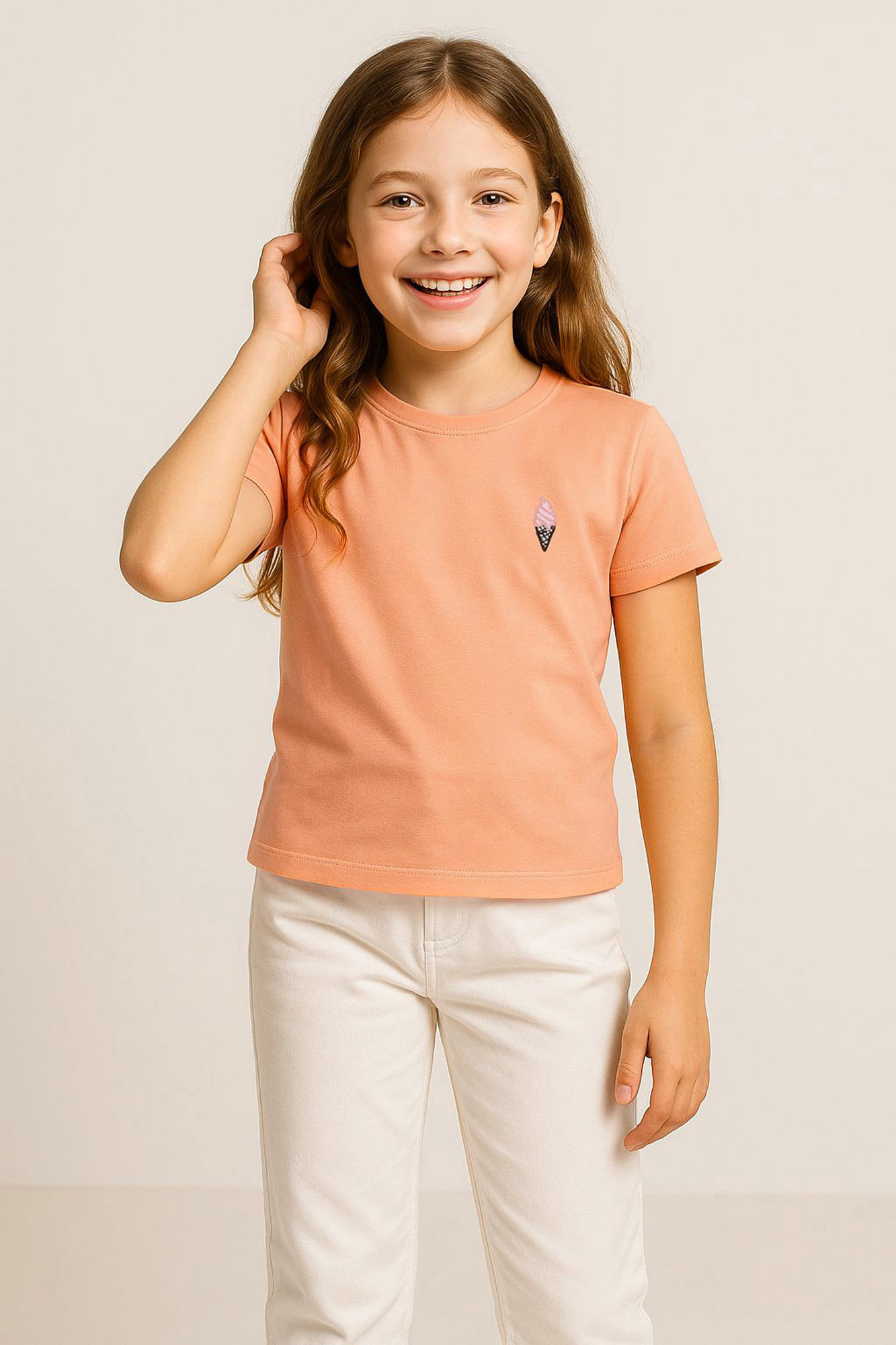 تیشرت آستین کوتاه گلدوزی