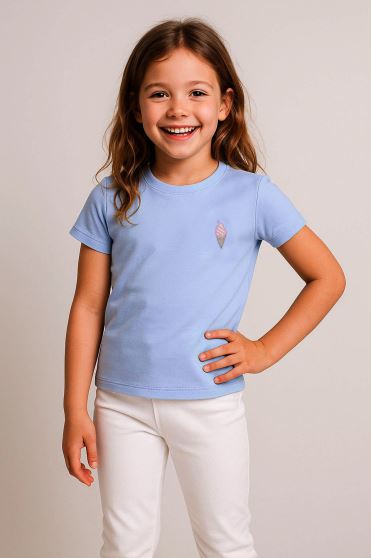 تیشرت آستین کوتاه گلدوزی