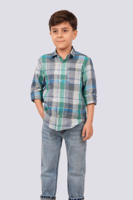 پیراهن آستین بلند لینن