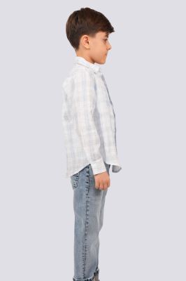 پیراهن آستین بلند لینن