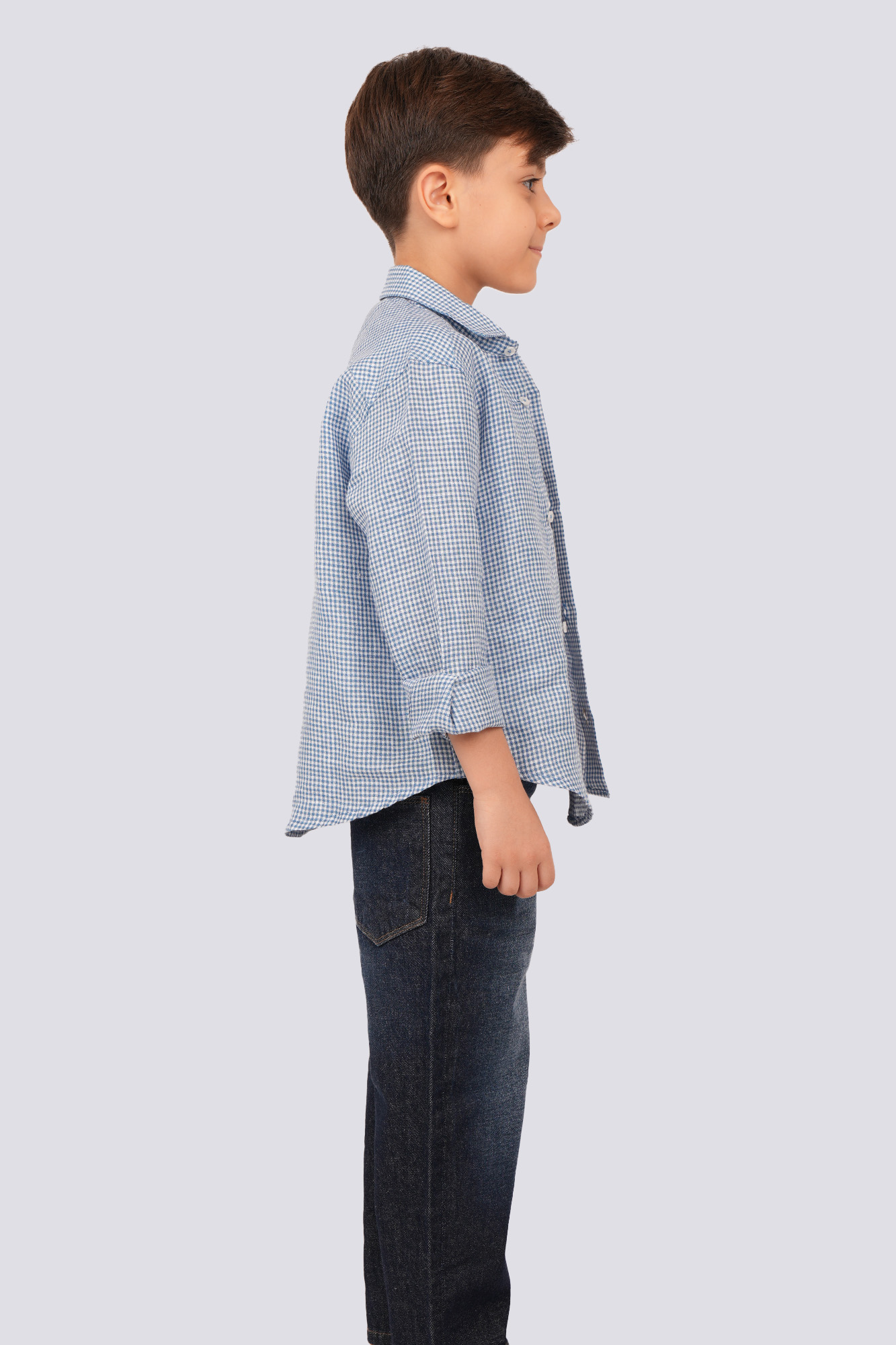 پیراهن آستین بلند لینن