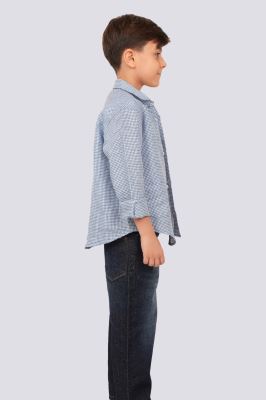 پیراهن آستین بلند لینن