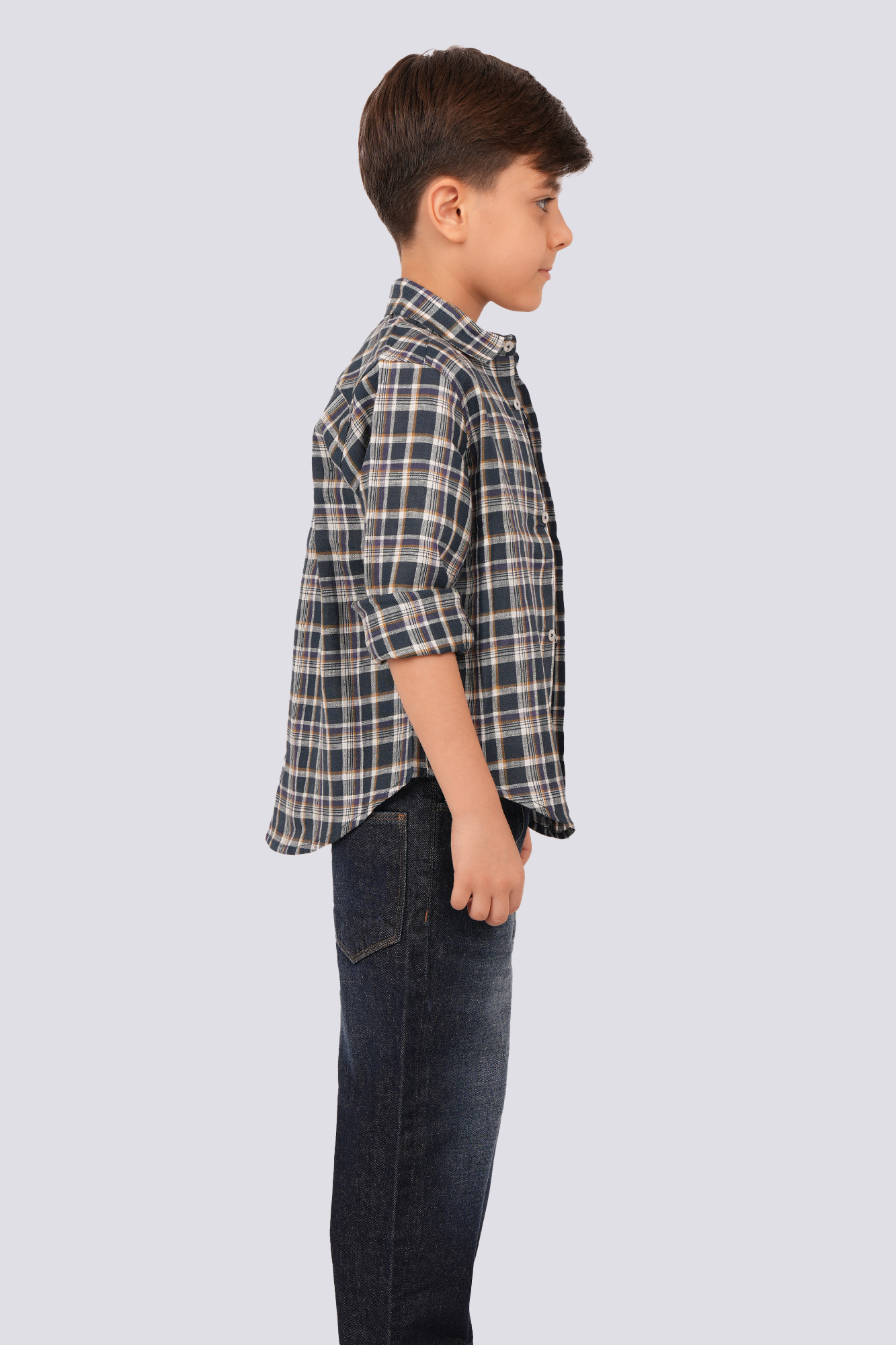 پیراهن آستین بلند لینن