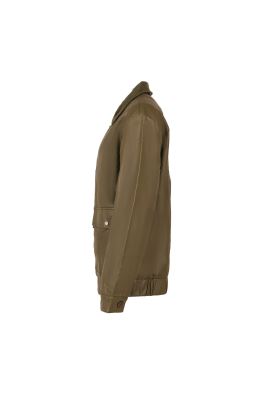 کاپشن کوتاه چرم