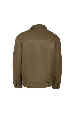 کاپشن کوتاه چرم